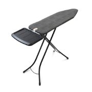 Снимка на Маса за гладене Brabantia B 124x38cm с поставка за парогенератор, Denim Black