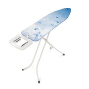 Снимка на Маса за гладене Brabantia B 124x38cm с масивна поставка за ютия, Ice Water