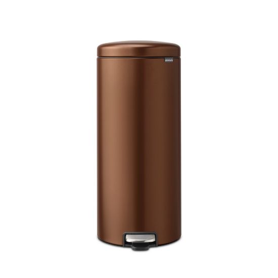 Снимка на Кош за смет с педал Brabantia NewIcon 30L, Warm Bronze