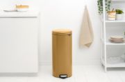 Снимка на Кош за смет с педал Brabantia NewIcon 30L, Warm Gold