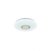 Снимка на Музикален LED плафон 3000 - 6500 K+RGB Blue Tooth Plastic LIGHTEX