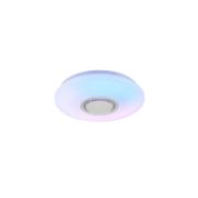 Снимка на Музикален LED плафон 3000 - 6500 K+RGB Blue Tooth Plastic LIGHTEX
