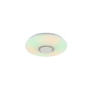 Снимка на Музикален LED плафон 3000 - 6500 K+RGB Blue Tooth Plastic LIGHTEX