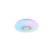 Снимка на Музикален LED плафон 3000 - 6500 K+RGB Blue Tooth Plastic LIGHTEX