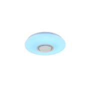 Снимка на Музикален LED плафон 3000 - 6500 K+RGB Blue Tooth Plastic LIGHTEX