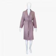 Снимка на Халат Waffle за SPA размер L/XL лила BULGARIA TEX