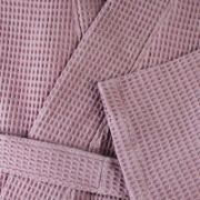 Снимка на Халат Waffle за SPA размер L/XL лила BULGARIA TEX