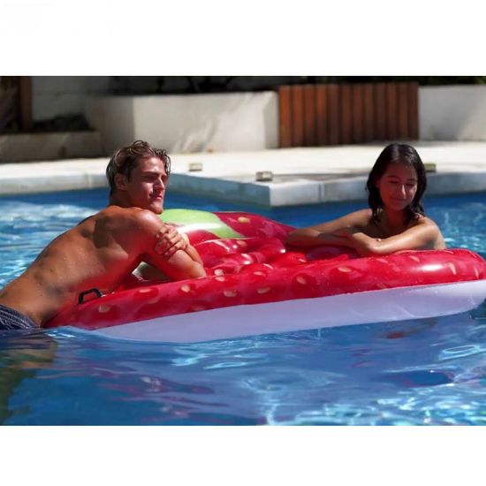 Снимка на Надуваем дюшек Ягода Strawberry Island 168х142 см INTEX