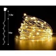 Снимка на Гирлянд Купър 10 м 100 топло бели LED лампички ENIGMA