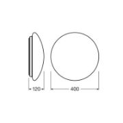 Снимка на LED плафон Surface Circular 400 мм 24 W 4000 K IP44 LEDVANCE
