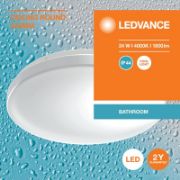 Снимка на LED плафон Ceiling Round 325 мм 24 W IP44 840 LEDVANCE