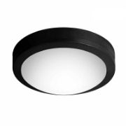Снимка на LED плафониера Mezzo/R 18 W IP65 черна VIVALUX