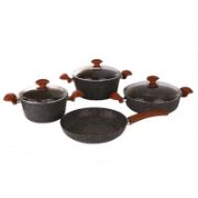 Снимка на Комплект тенджери и тиган 4 бр. SN199 MENZIR