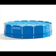 Снимка на Басейн с метална конструкция и филтрация Ф457x122 см INTEX