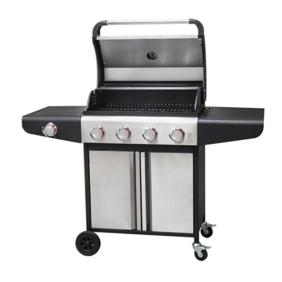 Снимка на Газово барбекю с капак 4 горелки Grill G9504AE-SB ZIEL