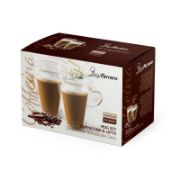 Снимка на Чаши за капучино и лате 370 мл 2 бр. Coffeina LUIGI FERRERO