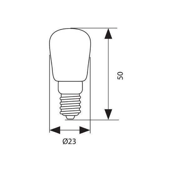 Снимка на LED лампа за хладилник/фризер 1.5W VIVALUX