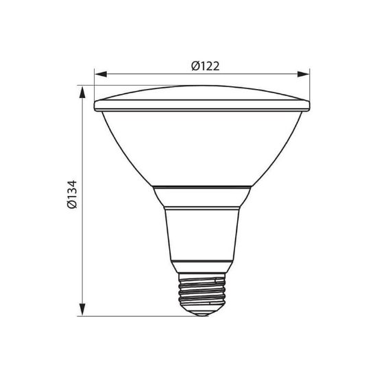 Снимка на LED лампа SILVER LED IP65 15W VIVALUX