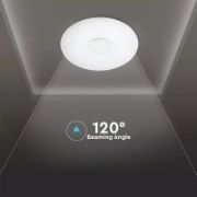 Снимка на Лед плафон 3в1 с дистанционно и шайба 40 W V-TAC