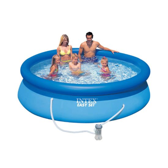 Снимка на Басейн 305x76 см с филтърна помпа и филтър INTEX