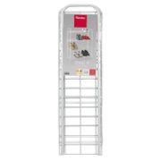 Снимка на Етажерка за обувки 4 нива 64x23x80 см METALTEX