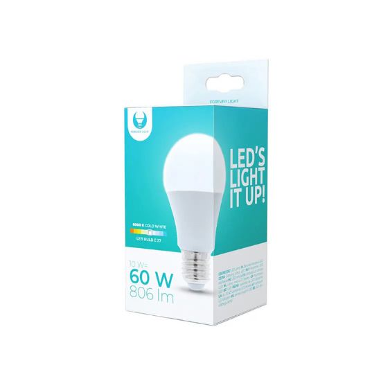 Снимка на LED крушка Е27 10W 6000K FOREVER