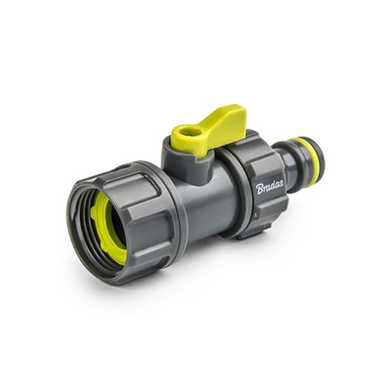 Снимка на Конектор с регулиращ клапан за маркуч 3/4" Lime Line BRADAS