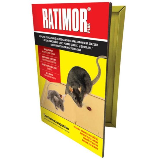 Снимка на Капан за мишки и плъхове Лепяща книга RATIMOR