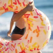 Снимка на Надуваем пояс Donut Heart Tube INTEX