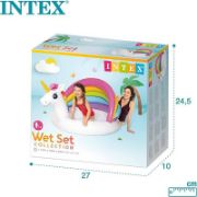Снимка на Надуваем детски басейн Еднорог 127х102х69 см INTEX