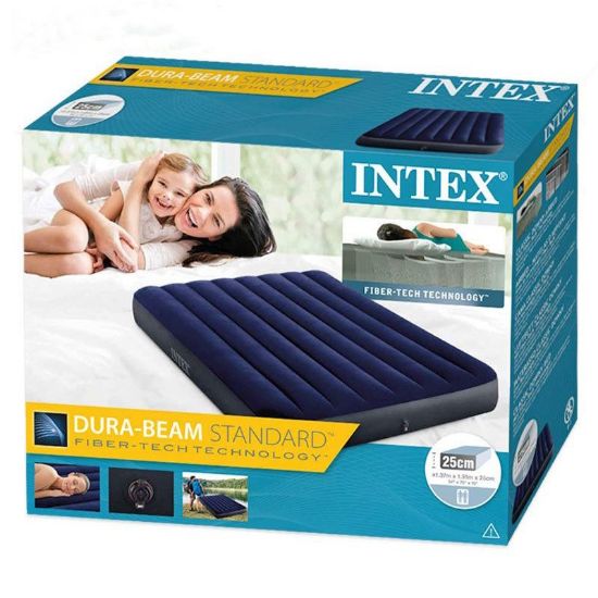 Снимка на Надуваем дюшек 137x191x25 см Classic Downy Bed INTEX
