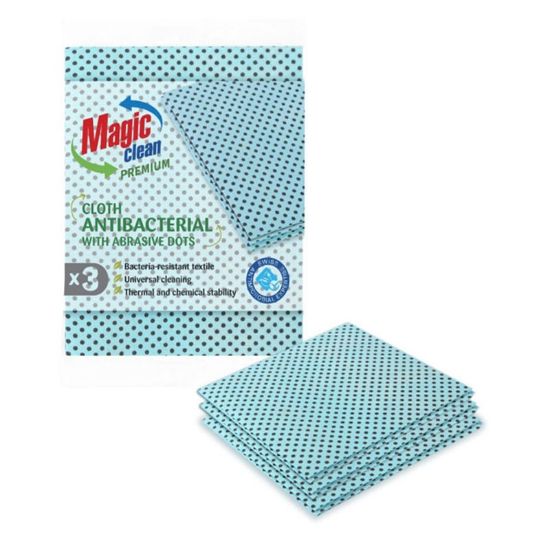 Снимка на Антибактериални почистващи кърпи 3 бр. MAGIC CLEAN PREMIUM