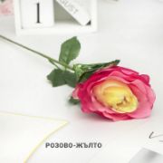 Снимка на Изкуствена роза 68 см