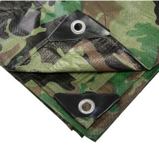 Снимка на Подсилено камуфлажно покривало 3x5 м 90 гр/м2 Camoforest BRADAS