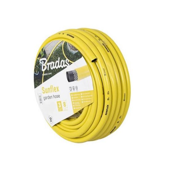 Снимка на Градински трислоен маркуч 1/2" 20 м Sunflex BRADAS
