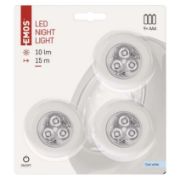 Снимка на Нощна лампа с 3 LED светлини 3 бр. EMOS