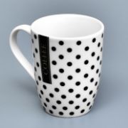 Снимка на Kомплект порцеланови чаши 4 бр. COFFEE