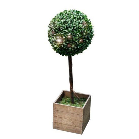 Снимка на Декоративно светещо дърво 80 см - HOME DECOR