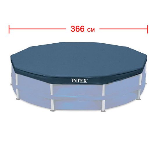 Снимка на Покривало за басейн 366 см твърд борд INTEX