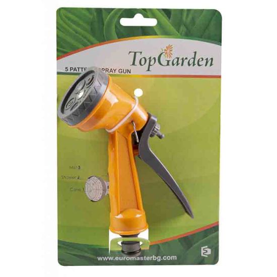 Снимка на Пистолет за пръскане 5 функции Top Garden