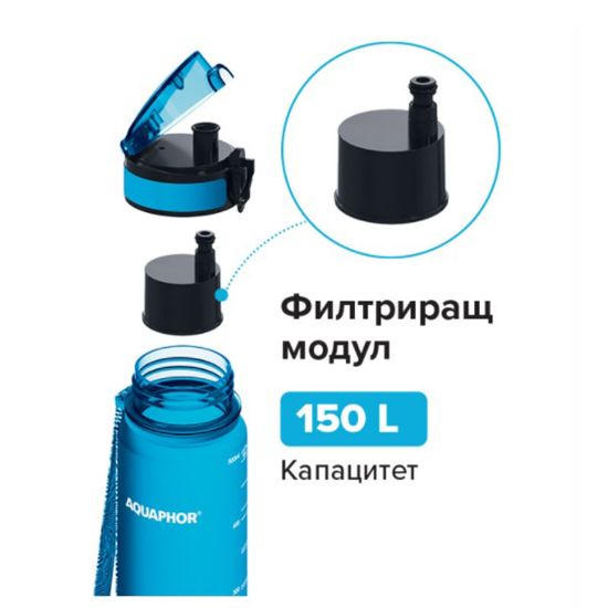 Снимка на Комплект сменяеми филтри за бутилка Aquaphor City, 2 броя