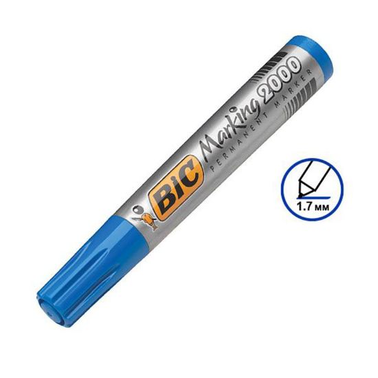 Снимка на Перманентен син маркер BIC